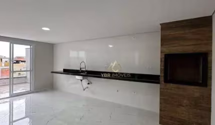 Cobertura com 2 dormitórios à venda, 120 m² por R$ 600.000,00 - Vila Linda - Santo André/SP