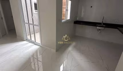Apartamento com 2 dormitórios à venda, 58 m² por R$ 380.000,00 - Vila Linda - Santo André/SP