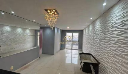 Apartamento com 3 dormitórios à venda, 71 m² por R$ 480.000,00 - Vila Valparaíso - Santo André/SP