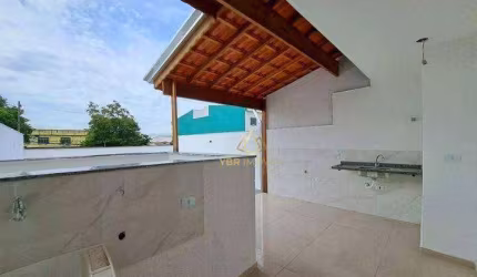 Cobertura com 2 dormitórios à venda, 86 m² por R$ 410.000 - Vila Curuçá - Santo André/SP