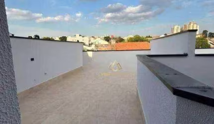 Cobertura com 2 dormitórios à venda, 98 m² por R$ 489.000 - Vila Scarpelli - Santo André/SP
