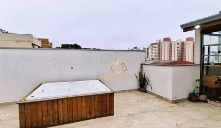 Cobertura com 3 dormitórios à venda, 164 m² por R$ 850.000,00 - Paraíso - Santo André/SP