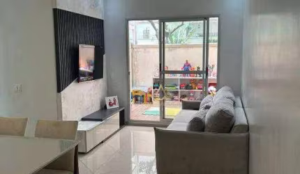 Apartamento com 3 dormitórios à venda, 115 m² por R$ 493.000,00 - Vila Homero Thon - Santo André/SP