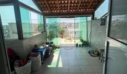 Cobertura com 2 dormitórios à venda, 98 m² por R$ 387.000,00 - Jardim Las Vegas - Santo André/SP