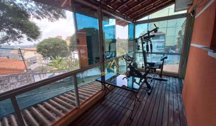 Sobrado com 3 dormitórios à venda, 100 m² por R$ 795.000 - Parque Oratório - Santo André/SP
