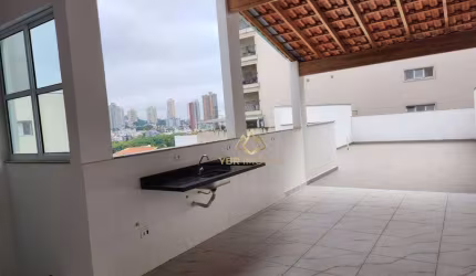 Cobertura com 3 dormitórios à venda, 146 m² por R$ 850.000 - Campestre - Santo André/SP