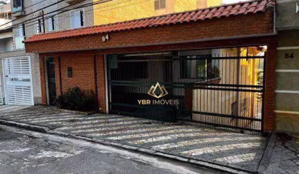 Sobrado com 4 dormitórios à venda, 205 m² por R$ 901.000,00 - Jardim Monte Líbano - Santo André/SP
