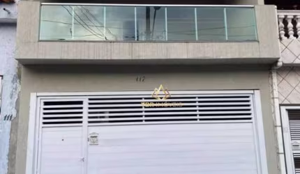 Sobrado com 3 dormitórios à venda, 177 m² por R$ 439.900,00 - Jardim Estrela - Mauá/SP