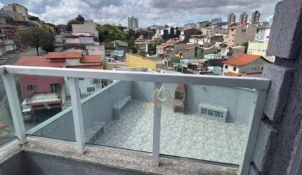 Apartamento com 2 dormitórios, 56 m² - venda por R$ 299.000,00 ou aluguel por R$ 2.098,01/mês - Parque João Ramalho - Santo André/SP