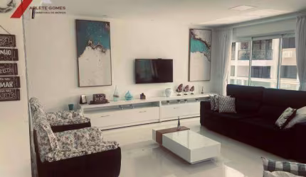 LINDO, COMPLETO E ENCANTADOR Apartamento com 3 dormitórios à venda, 180 m² por R$ 1.696.000 - Centro - Guarujá/SP