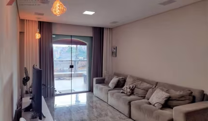 Sobrado com 3 dormitórios à venda, 221 m² por R$ 499.000,00 - Jardim Vila Rica - Santo André/SP