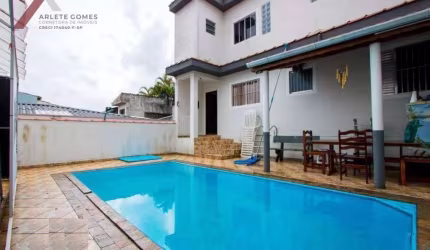 Imóvel com duas casas e piscina, à venda, 224 m² por R$ 900.000 - Parque Novo Oratório - Santo André/SP