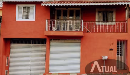 Casa com salão comercial à venda no Jd. Alvinópolis -- Atibaia