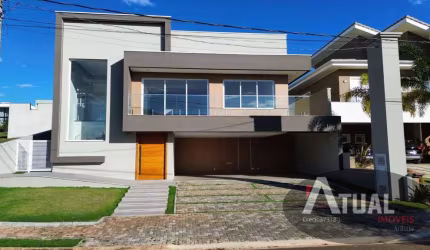 CASA ALTO PADRÃO EM CONDOMINIO EM ATIBAIA 5 SUITES.