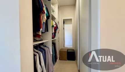 Casa 3 dorm., um suíte em Atibaia Condomínio fechado ótima localização