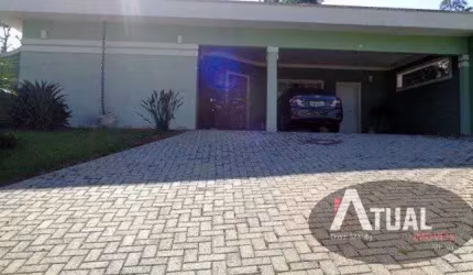 Casa a venda em Condomínio Porto de Atibaia P. 24 horas - B. Guaxinduba