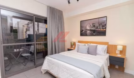 Apartamento à venda na República, São Paulo-SP: 1 quarto, 1 sala, 1 banheiro, 24,90 m² de área.
