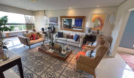 Luxuoso apartamento para locação em São Paulo-SP, Cidade Monções: 3 quartos, 3 suítes, 1 sala, 5 banheiros, 4 vagas de garagem, 222m².