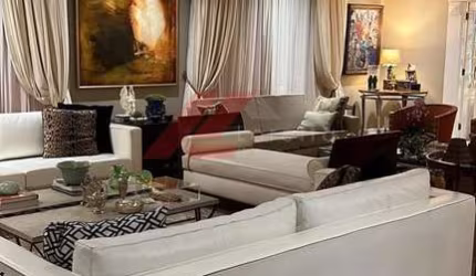 Imóvel de Luxo: Apartamento de 4 quartos no Real Parque, São Paulo-SP, com 450m², 4 vagas de garagem, à venda ou locação!