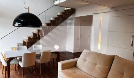 Apartamento de luxo em Pinheiros: 2 quartos, 2 suítes, 1 sala, 4 banheiros, 2 vagas, 140m² - Venda e Locação em SP