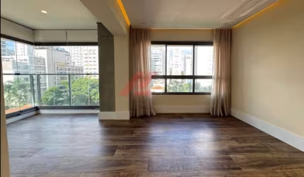 Apartamento para locação de alto padrão no Jardim América, São Paulo-SP: 2 quartos, 1 suíte, 1 sala, 2 banheiros, 1 vaga de garagem, 75m².