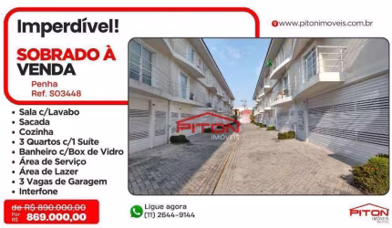 Sobrado - Penha - São Paulo/SP