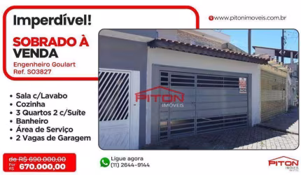 Sobrado - Engenheiro Goulart - São Paulo/SP