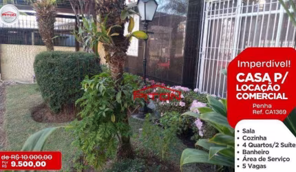Casa para alugar -Penha - São Paulo/SP