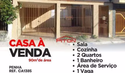 Casa Térrea - Penha - SP.