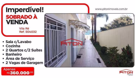 Sobrado - Vila Ré - São Paulo/SP