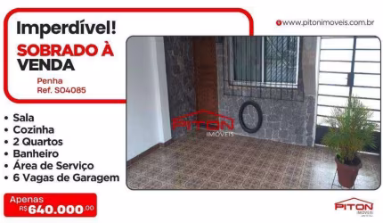Sobrado - Penha - São Paulo/SP