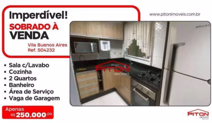 Sobrado - Vila Buenos Aires - São Paulo/SP