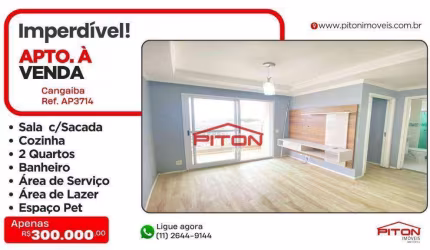 Apartamento - Cangaiba - 47 m²  SP.