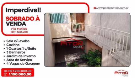 Sobrado - Vila Matilde - São Paulo/SP
