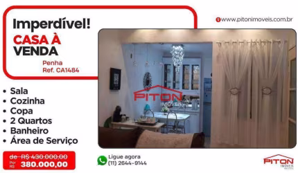 Casa Térrea- Penha - São Paulo/SP