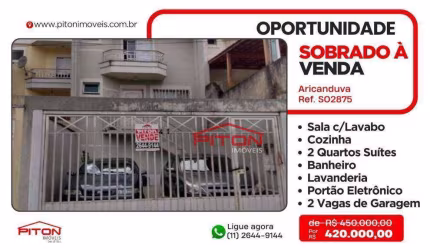 Sobrado - Aricanduva - São Paulo/SP