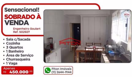 Sobrado - Engenheiro Goulart - São Paulo/SP
