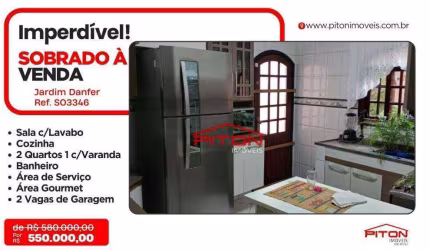 Sobrado - Jardim Danfer - São Paulo/SP