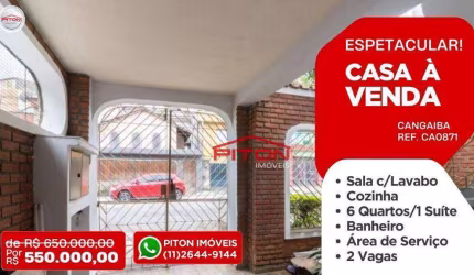 Casas Térreeas - Cangaíba - São Paulo/SP