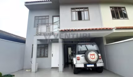 Casa com 3 quartos à venda na Rua Tomás de Aquino, 20, Aristocrata, São José dos Pinhais, 102 m2 por R$ 595.000