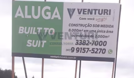 Terreno comercial para alugar na Avenida Leste, 000, Campo Largo da Roseira, São José dos Pinhais, 8000 m2