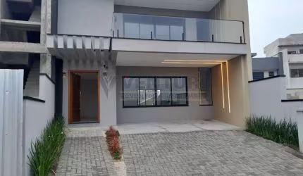Casa em condomínio fechado com 3 quartos à venda na Rua Manoel Martins, 905, Costeira, São José dos Pinhais, 155 m2 por R$ 1.100.000