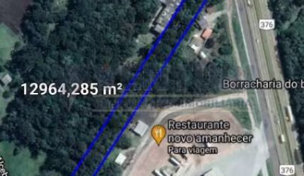 Terreno à venda na Rodovia BR-376, 624, Campo Largo da Roseira, São José dos Pinhais por R$ 1.390.000