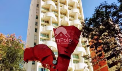 APARTAMENTO (LOFT) MOBILIADO ALUGADO COM 3 VAGAS À VENDA NO CAMBUÍ EM CAMPINAS/SP.
