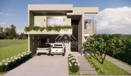 CASA EM CONDOMÍNIO EM CONSTRUÇÃO À VENDA COM 3 SUÍTES E 4 VAGAS NO SWISS PARK EM CAMPINAS/SP.