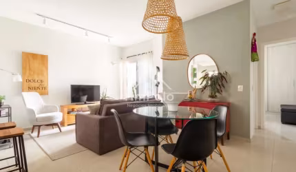 APARTAMENTO MOBILIADO E DECORADO COM 1 QUARTO E 1 VAGA PARA LOCAÇÃO NO BONFIM EM CAMPINAS/SP.