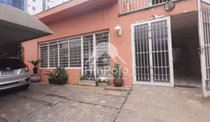 EXCELENTE CASA COMERCIAL PARA LOCAÇÃO E VENDA NO CORAÇÃO DO CAMBUI, E CAMPINAS/SP, COM FÁCIL ACESSO AO CENTRO, VIA NORTE SUL E ACESSO PARA RODOVIAS