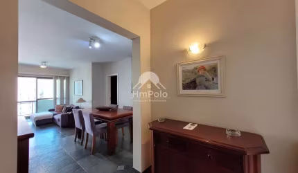 Apartamento mobiliado com 1 quarto 2 banheiros 1 vaga no Cambuí em Campinas-SP
