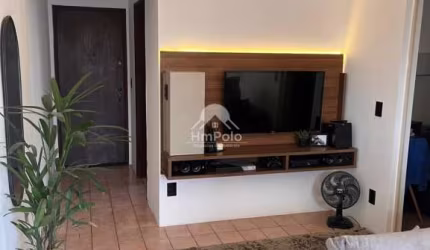 Apartamento mobiliado com 2 quartos, 2 banheiros e 1 vaga à venda no Guanabara em Campinas/SP