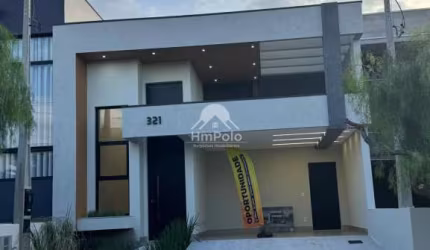 Casa de condomínio com 3 suítes 4 banheiros 2 vagas a venda em Paulinia-SP